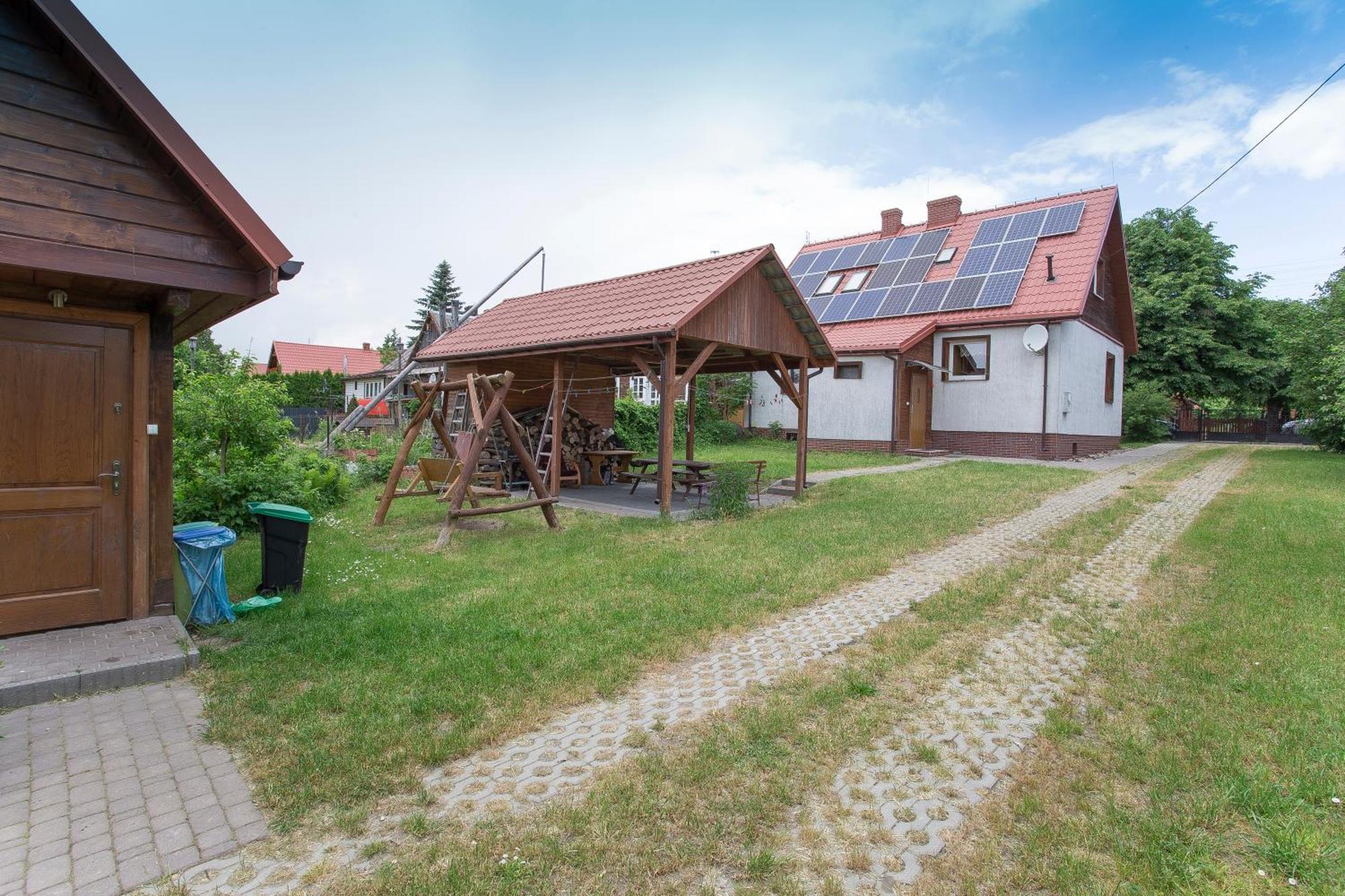 Happy Bison - A 5 Bedroom House With A Garden Białowieża Exterior foto